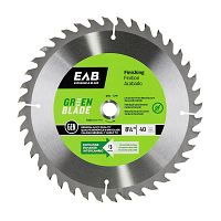 8 1/4" x 40 Teeth Finishing Green Blade   Saw Blade Recyclable Exchangeable